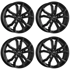 4 Dezent TV black wheels 8.0Jx20 5x114.3 for BYD Atto 20 Inch rims