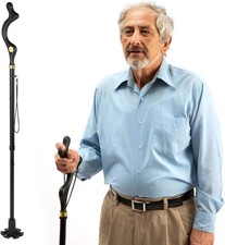 Walking Cane for All Heights - Support Up to 300 lbs, Ergonomic Design