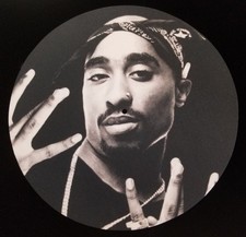 TUPAC SHAKUR West Coast NEW SINGLE SLIPMAT 2Pac Death Row Notorious B.I.G.
