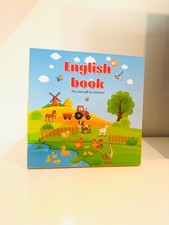 Electronic Vocabulary Book Reader with Sound for Kids  0-5 years old 