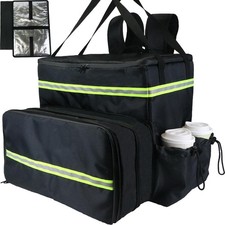 MEODOASSY Extral Large Food Delivery Backpack,17"x17"x16" Insulated Pizza Del...