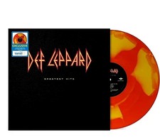 Def Leppard - Greatest Hits - Orange  Yellow Vinyl Ltd Edition Hysteria Sealed