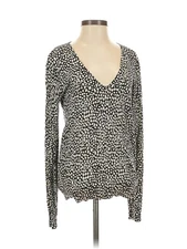 Monoprix femme Women Black Long Sleeve T-Shirt XS