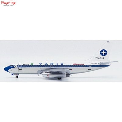 JC Wings 1:200 Varig Boeing 737-200 poliert Diecast Modellflugzeug