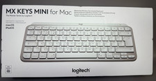 Logitech MX Keys Mini for Mac Wireless Keyboard - Pale Grey