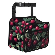 Cherry Car Organizer for Mom - Waterproof Blossom Back Seat Hanging Storage