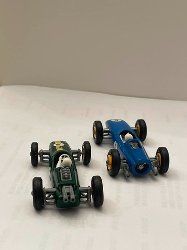 MATCHBOX LESNEY #M-6 RACING CAR TRANSPORTER ORIGINAL BOX LOTUS #19 AND BRM #52 - Picture 14 of 24
