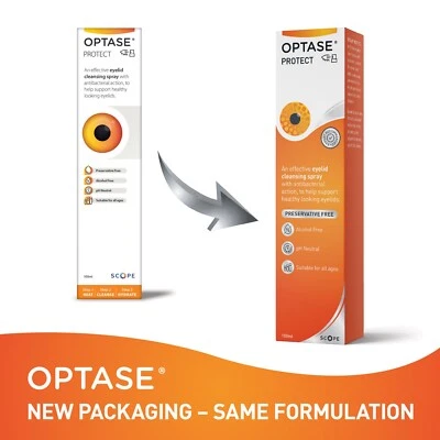 NEW Optase Protect helps fight chalazion styes blepharitis infections MGD sore