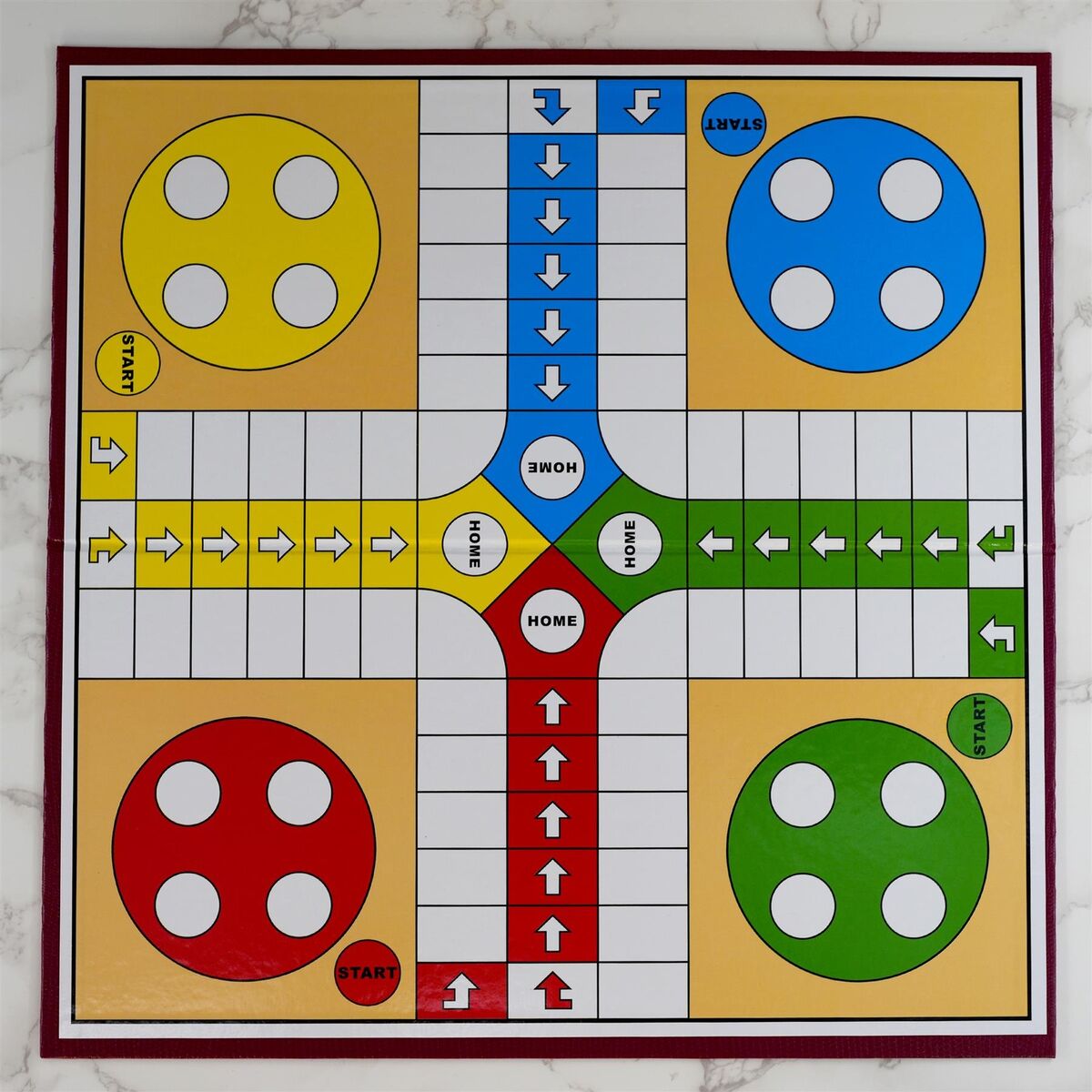 Ludo Game - Wooden Board Classic Strategy Fun Game