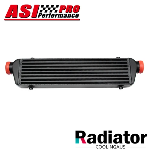 UNIVERSAL Intercooler 550x140x65mm DIESEL TURBO FMIC TURBO BLACK ASI - Picture 2 of 13