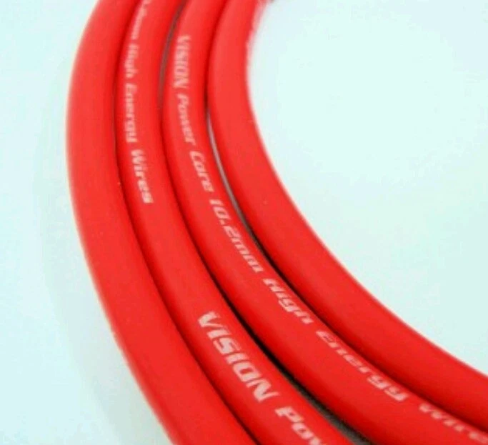 JUEGO DE CABLES DE BUJÍA ROJA PARA ACURA INTEGRA DOHC SERIE B B16 B18 B20 1990 2001 Foto 3 de 4