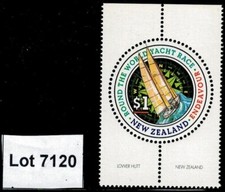 Lot 7120 - New Zealand 1994 MNH $1 Round the World Yacht Race stamp