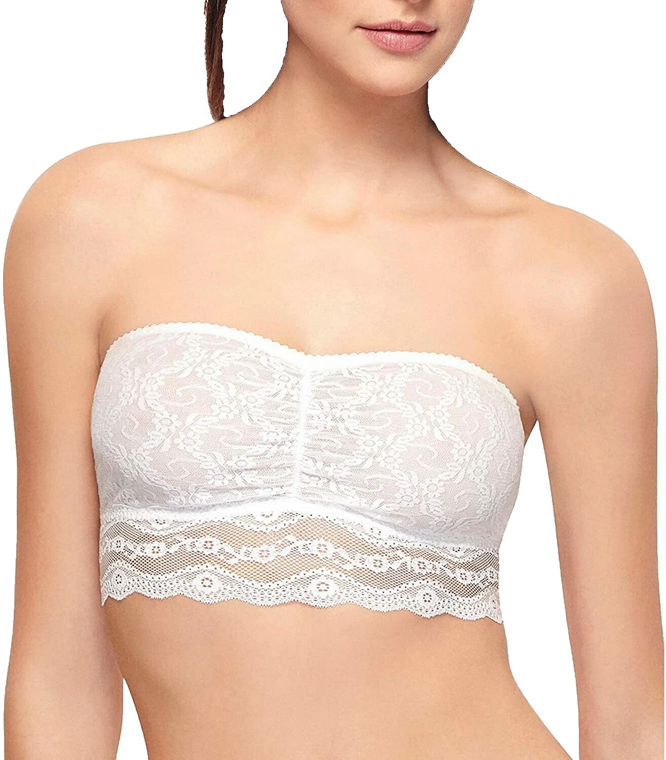 B. tempt 'd Copa Blanco Talla única Mujer Bras y Bra Sets