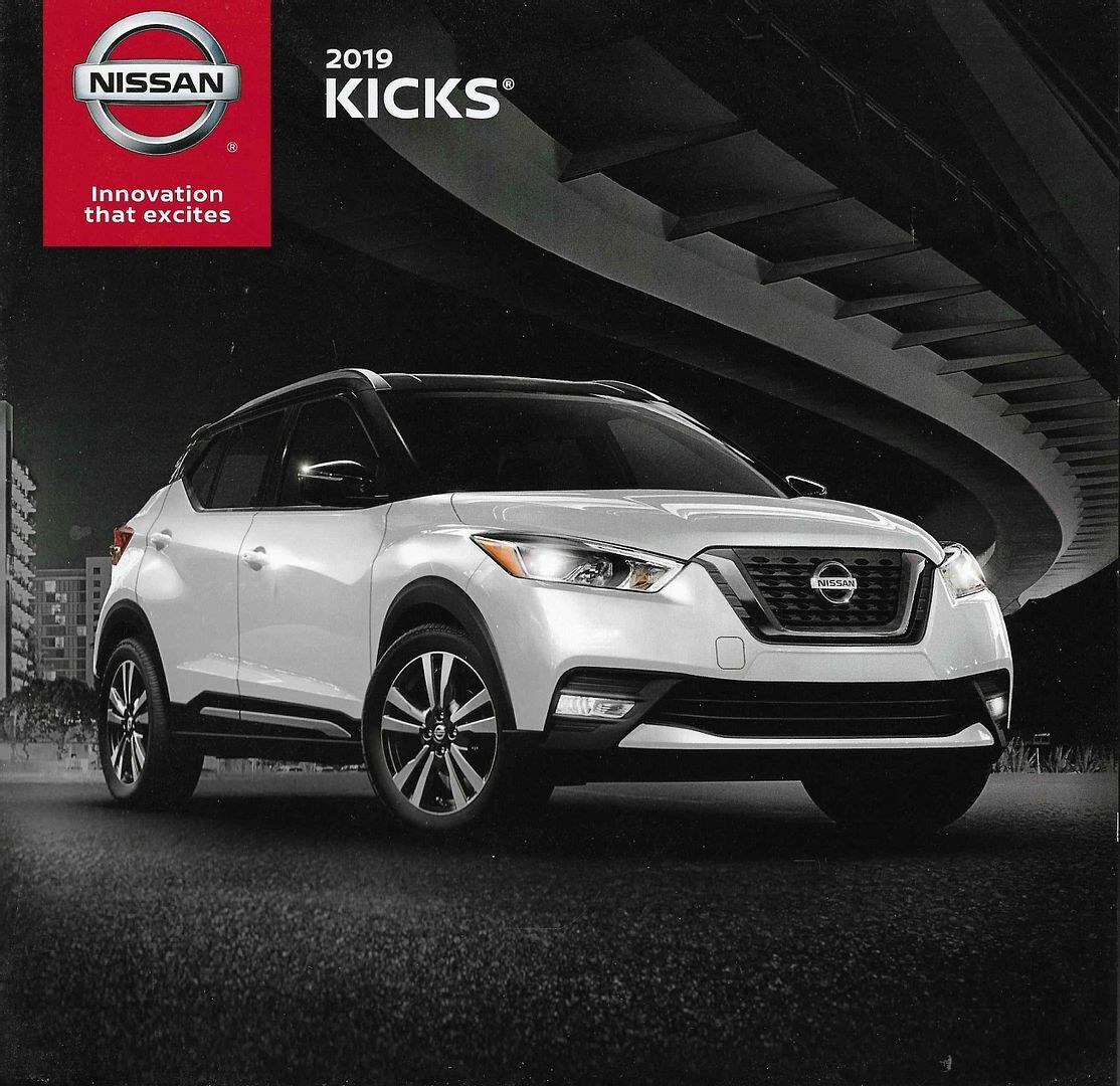 2019 19 Nissan Kicks original sales brochure eBay 2019 19 Nissan Kicks original sales brochure eBay