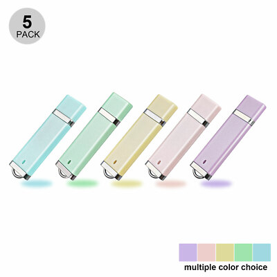Kootion USB 2.0 2GB 5pcs Metal Model USB Flash Drive Memory Sticks For PC Laptop
