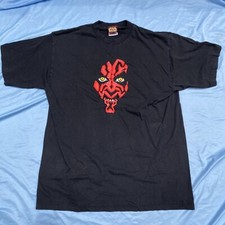 90s Star Wars Darth Maul t-shirt Sith Lord Large Episode 1 Phantom Menace 1999