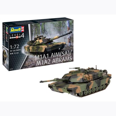 Revell #03346 1/72 M1A1 AIM(SA)/ M1A2 Abrams