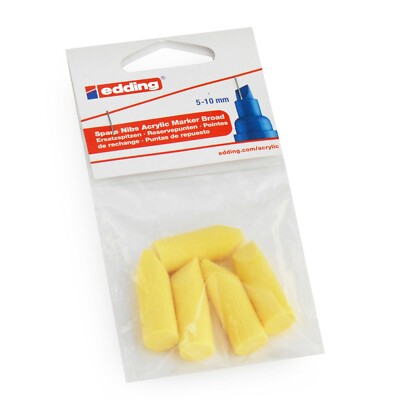 Edding Acrylic Marker Spare Nibs 5000 Broad 5-10mm Pack of 5