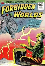 Forbidden Worlds 82 Comic Book Cover Art Giclee Reproduction on Canvas
