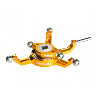 Microheli Precision CNC 7075 Alu Swashplate (GOLD) - BLADE 250 CFX/230S/V2/Smart