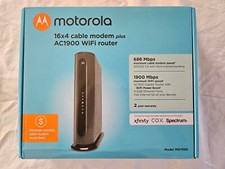 Motorola MG7550 16x4 Cable Modem Plus AC1900 WiFi Router