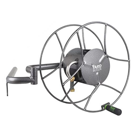 Swivel Hose Reel wall mounted heavy duty metal garden hose holder