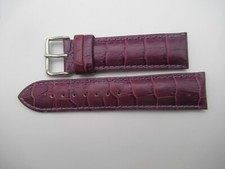 22MM Baby Crocodile Grain Men's Watch Band