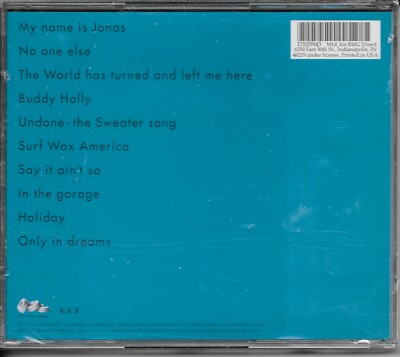 Weezer サイン入りCD 1994年 Weezer サイン入りCD 1994年 Signed