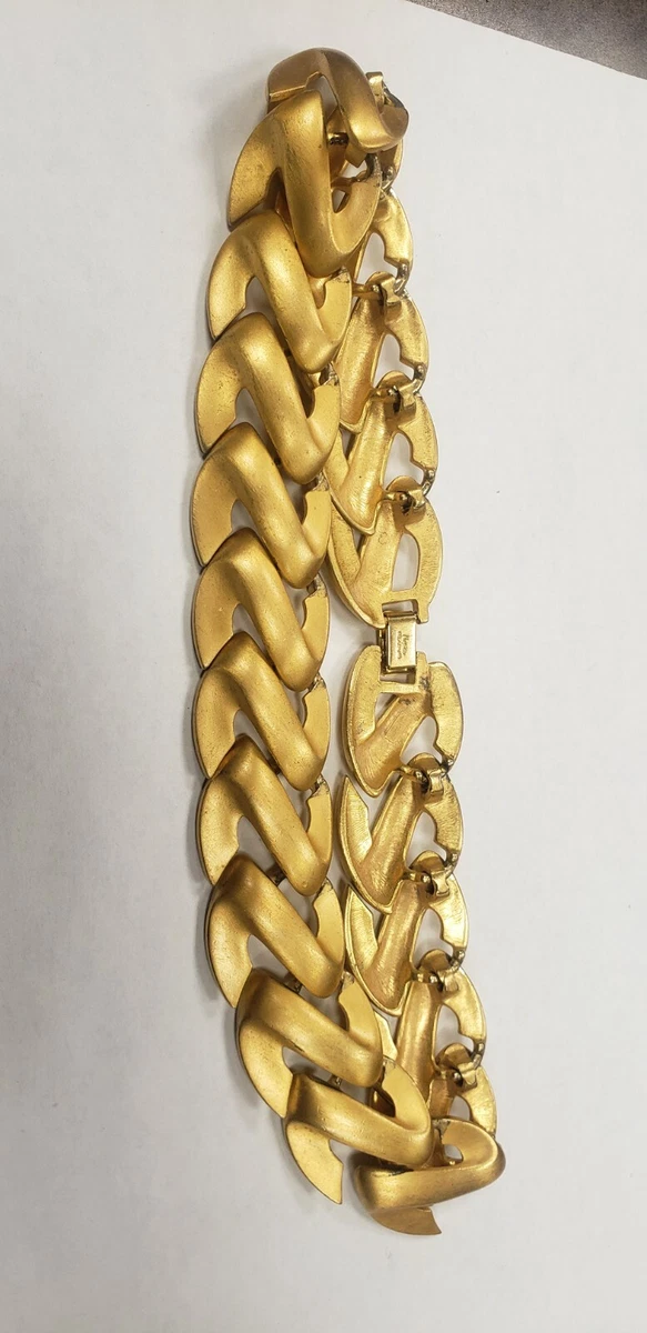 Napier gold tone necklace sale