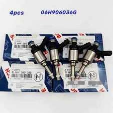 4Pcs OEM BOSCH 06H906036G Fuel Injectors For Audi A4 TT VW Jetta Golf CCTA 2.0T