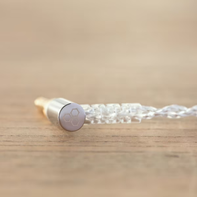 FINAL C106 MS12AZCLEH [silver coated cable MMCX 1.2m 3.5mm for