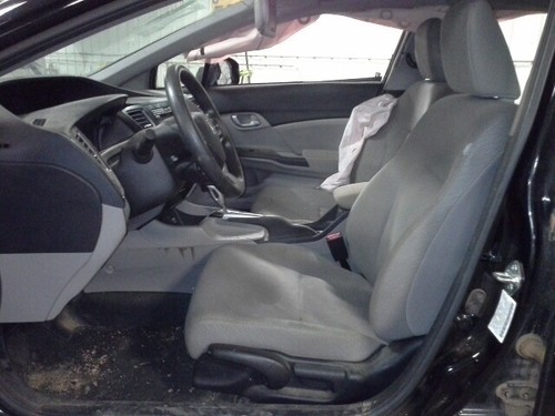 2013 Honda Civic Sunvisor LH Driver Left Gray - Picture 5 of 12