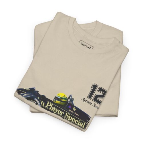 Camiseta Ayrton Senna Formula Racing Lotus JPS Diseño Librea Camiseta F1 Carrera Fan Regalo - Imagen 28 de 61