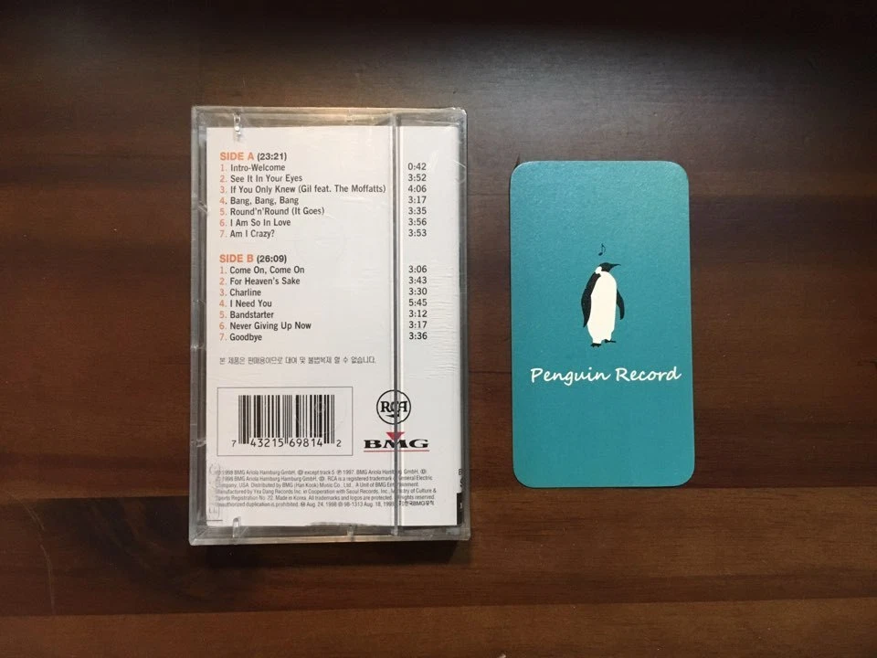 GIL - HERE I AM CASSETTE TAPE KOREA EDITION SEALED - Image 3 of 3