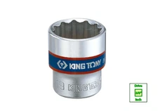 3/8” Drive 12 Point Metric Standard Socket 6 - 24mm Size 12pt KING TONY 3/8 inch