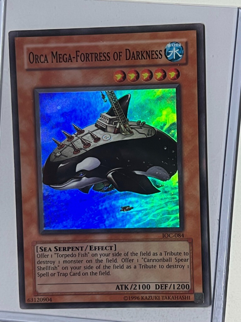 Yu-Gi-Oh! Orca Mega-Fortress of Darkness IOC-084 Super Rare