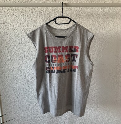 Graues Muskelshirt von identic 