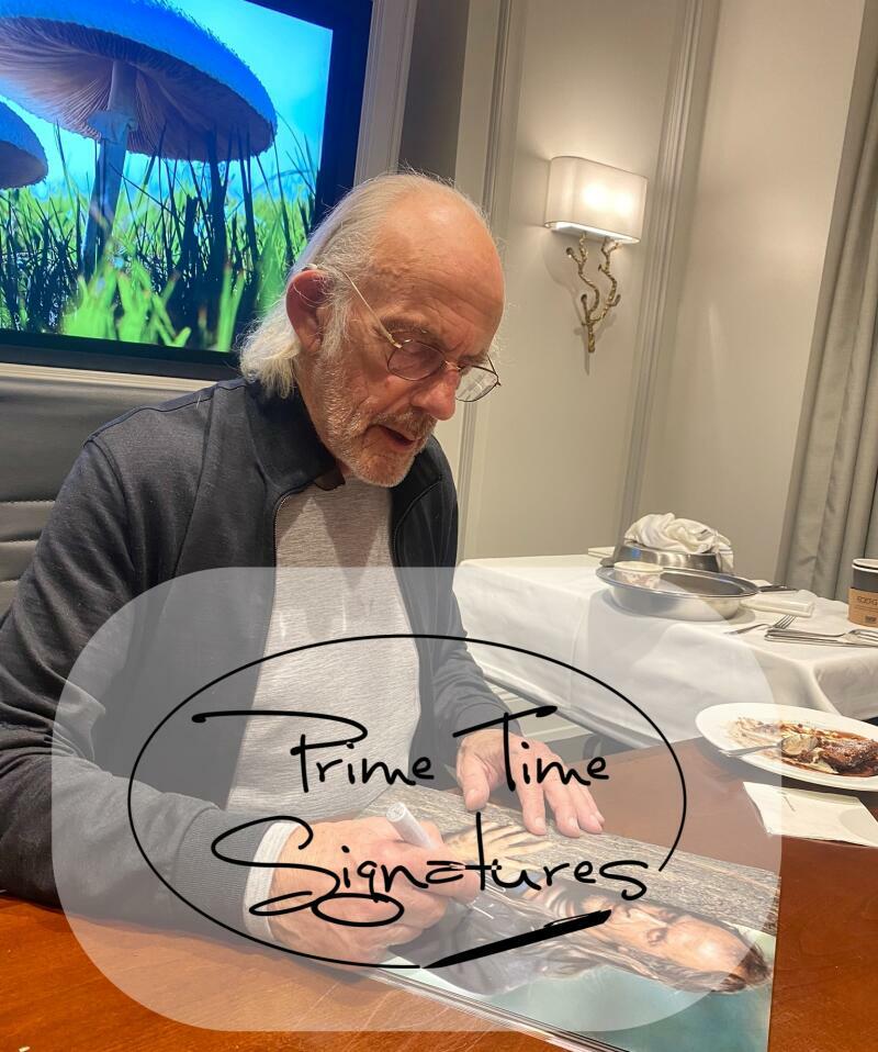 Christopher Lloyd のサイン Christopher Lloyd Signed Funko Pop PSA Slabbed Certified Doc
