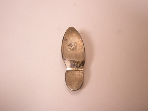 Shoe Sole Cobbler Shoemaker Vintage Tie Tack Lapel Pin footprint saddle z47