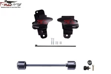 2011 - 2020 Suzuki GSX-R600 / GSX-R750 No Cut Frame Front Axle Sliders Spools