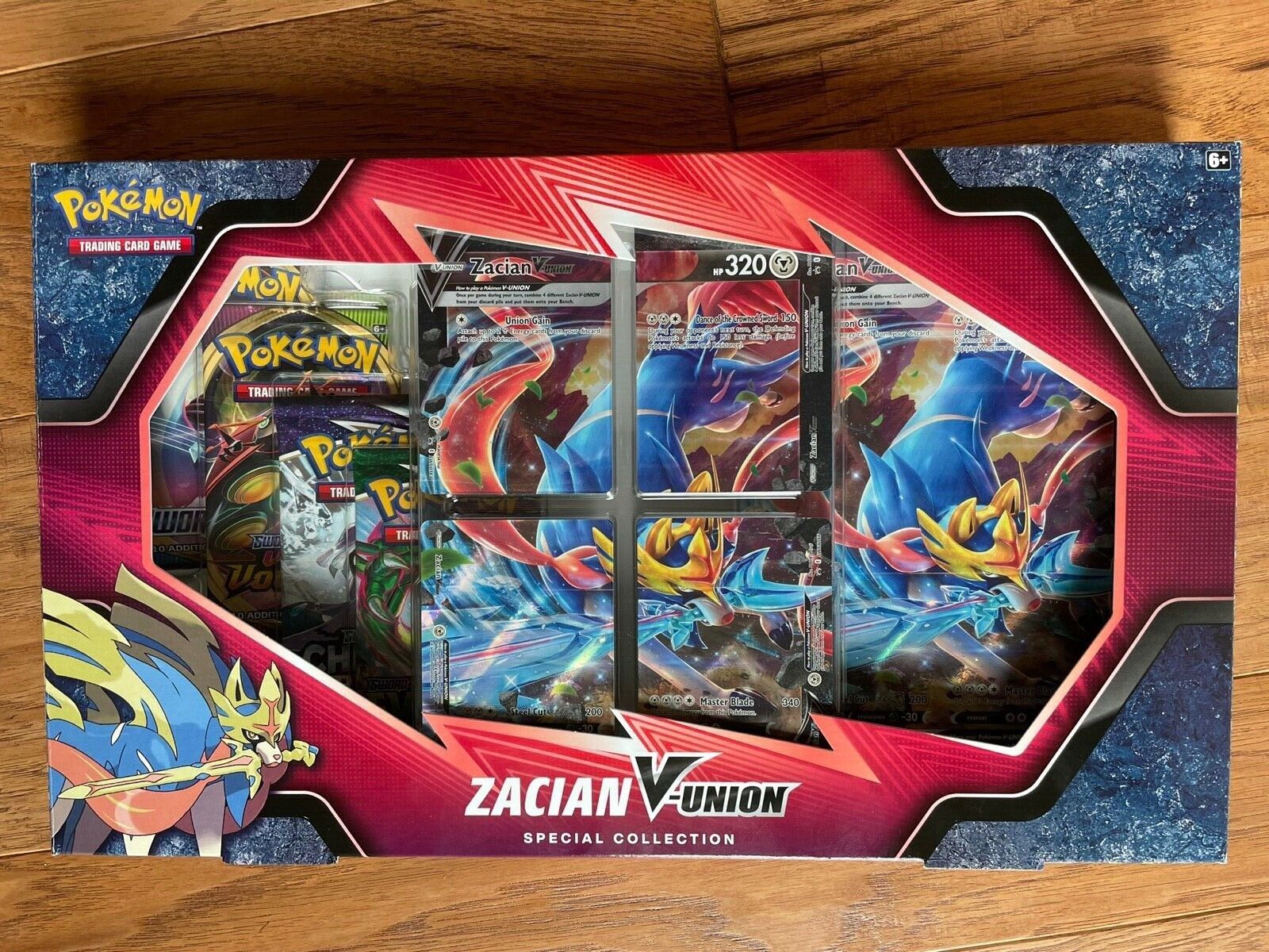 Pokemon TCG - Zacian V-Union (Set / 4 Cards)