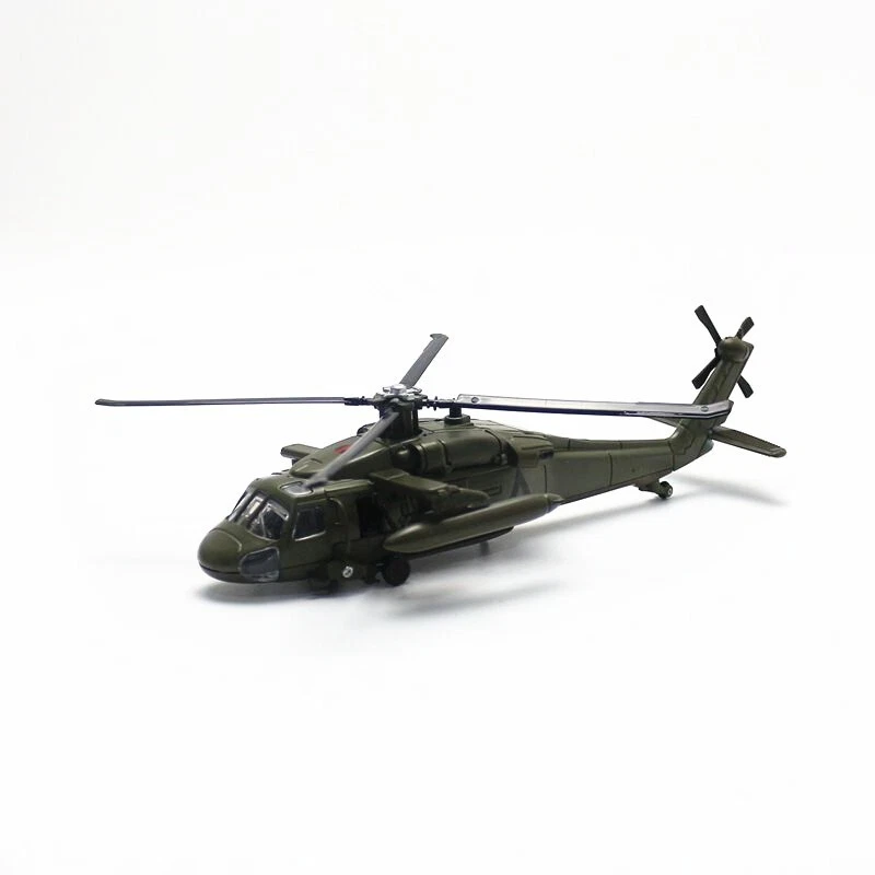 1 64 Military Alloy Metal Army Fire Rescue Helicopter Kids Toys Birthday Gift