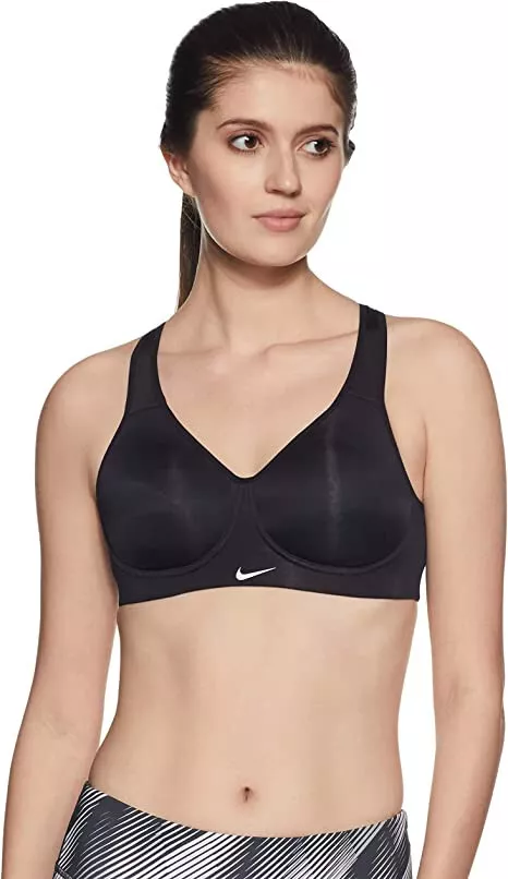 Nike Women s Training Pro Rival Sports Non Wire Bra Black 36B eBay