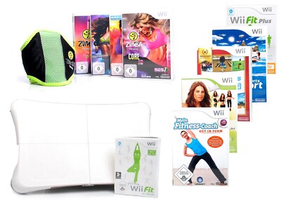 AUSWAHL NINTENDO Wii FITNESS / ZUMBA / SPORT Wii FIT ORIGINAL BALANCE BOARD  