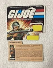 1982 Vintage GI Joe Cobra Lot Swivel Arm Zap Figure Full File Card 20 Back Cut