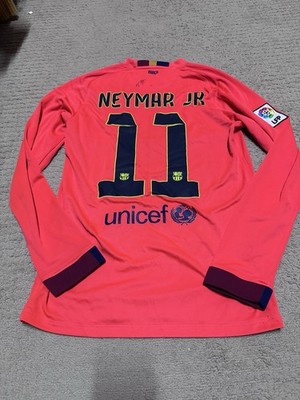 Nike FC Barcelona 2014年モデル ネイマール Nike FC Barcelona 2014-15 Away Jersey Long Sleeve - #11 Neymar Jr