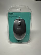 Logitech M100 Wired Mouse - Brand new in package