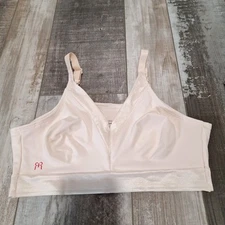 Ruby Ribbon Lace Demiette Bra Nude Size 34 # 3060