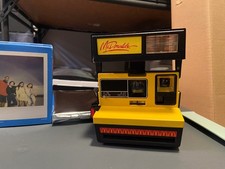 Vintage 1988 Polaroid 600 Instant Camera McDonald  s Edition   With lot of Film 