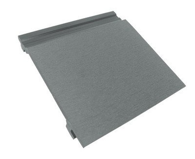 WPC Profi Wandverkleidung Handmuster Muster 15 cm Hausfassade Wand Steingrau